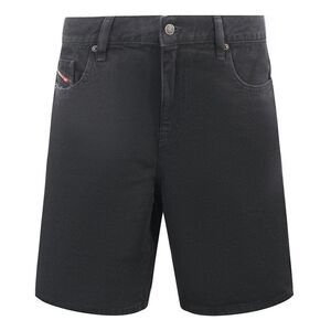 Diesel Mens D-Strukt Denim Casual Shorts / Black